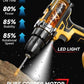 📢📢50% RABATT!! ⏰ 21V Akku-Bohrschrauber – 45Nm, 2 Akkus & LED 🔋