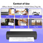 🖨️📱 Kabelloser Bluetooth-Tintenloser A4-Drucker – 50% RABATT! Keine Tinte, kein Toner – drucke jederzeit, überall, direkt vom Smartphone. 🔥✨