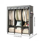 ⏰【Limitiertes Angebot – 50% Rabatt!】👔Einfach zu montierender Kleiderschrank aus Vliesstoff