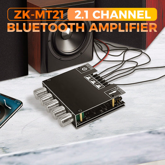ZK-MT21 2.1 Channel Bluetooth Amplifier 50W×2 + 100W