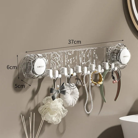 🧺💧 Waschbarer Saugnapf-Haken mit Doppelhaken-Design – 50% RABATT! Starker Halt, wiederverwendbar, perfekt für Bad, Küche & Flur. 🔥🚪