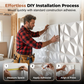 🧱✨ Moderne 3D-PVC-Wandpaneele – 50% RABATT! Verleiht deinen Wänden Struktur & Tiefe – einfache Montage, moderner Look. 🔥🏠