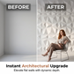 🧱✨ Moderne 3D-PVC-Wandpaneele – 50% RABATT! Verleiht deinen Wänden Struktur & Tiefe – einfache Montage, moderner Look. 🔥🏠
