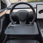 🚗🍔 2-in-1-Lenkradablage – 50 % RABATT! Ess- und Arbeitsfläche, Aufbewahrungsfach für den Sitzspalt, Getränkehalter und Tablet-Halterung – universell passend. 💪