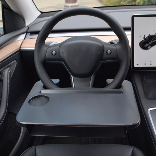 🚗🍔 2-in-1-Lenkradablage – 50 % RABATT! Ess- und Arbeitsfläche, Aufbewahrungsfach für den Sitzspalt, Getränkehalter und Tablet-Halterung – universell passend. 💪