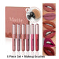 💄 50% RABATT! Flüssig-Lippenstift Set – samtiges Matte-Finish, wasserfest, cremig-leicht – von Nude bis kräftigem Rot. 💋💨