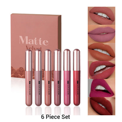 💄 50% RABATT! Flüssig-Lippenstift Set – samtiges Matte-Finish, wasserfest, cremig-leicht – von Nude bis kräftigem Rot. 💋💨