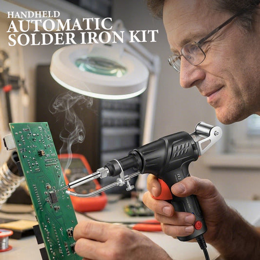 🛠️⚡ Elektrisches Lötkolben-Set – 50% RABATT! Hochtemperaturgehäuse, Metallteile, kompakter Körper – ideal für Handy- & PC-Reparatur. 🔥