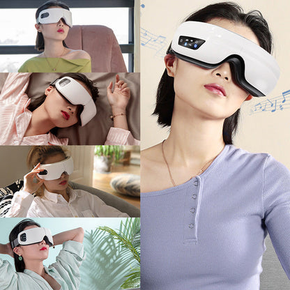 👁️🎵 Augenmassagegerät mit Wärme & Musik – 50% RABATT! 4 Modi, Bluetooth, Airbag-Massage – Entspannung für müde Augen. ✨