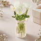 🌸✨ Miniatur-Glasblumen mit Vase – 50% RABATT! 7 farbige Glasblüten, 6cm Höhe, elegante Glaskunst – blüht für immer.