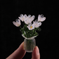 🌸✨ Miniatur-Glasblumen mit Vase – 50% RABATT! 7 farbige Glasblüten, 6cm Höhe, elegante Glaskunst – blüht für immer.