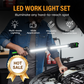 🔧 Wiederaufladbares LED-Arbeitsleuchten-Set – magnetisch, kompakt & praktisch für Werkstatt und Baustelle 🧲