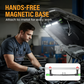 🔧 Wiederaufladbares LED-Arbeitsleuchten-Set – magnetisch, kompakt & praktisch für Werkstatt und Baustelle 🧲