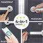 🔐📱 Intelligentes Fingerabdruck-Türschloss – 50 % Rabatt! 5-in-1-Zugang, Steuerung über die Tuya-App, Aluminiumlegierung – schlüssellose Sicherheit für Zimmer und Garage. 💪