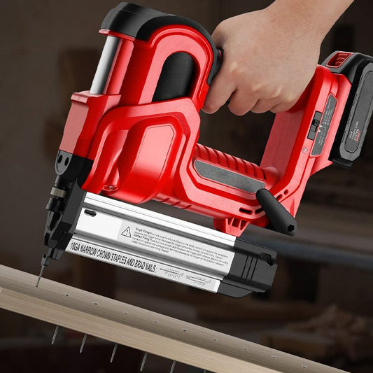 🔨⚡ Kabellose Elektro-Nagelpistole – 50% RABATT! Leistungsstarker Motor, Doppel-Schalldämpfer, präzise Tiefeneinstellung – Heimwerken ohne Kompressor. 💪