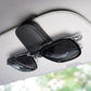 🕶️✨ Magnetischer Sonnenbrillenhalter fürs Auto – 50% RABATT! Leder-Clip für Sonnenblende, Stauraum für Brille, Stifte & Karten. 🚗