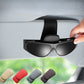 🕶️✨ Magnetischer Sonnenbrillenhalter fürs Auto – 50% RABATT! Leder-Clip für Sonnenblende, Stauraum für Brille, Stifte & Karten. 🚗