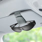 🕶️✨ Magnetischer Sonnenbrillenhalter fürs Auto – 50% RABATT! Leder-Clip für Sonnenblende, Stauraum für Brille, Stifte & Karten. 🚗
