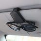 🕶️✨ Magnetischer Sonnenbrillenhalter fürs Auto – 50% RABATT! Leder-Clip für Sonnenblende, Stauraum für Brille, Stifte & Karten. 🚗