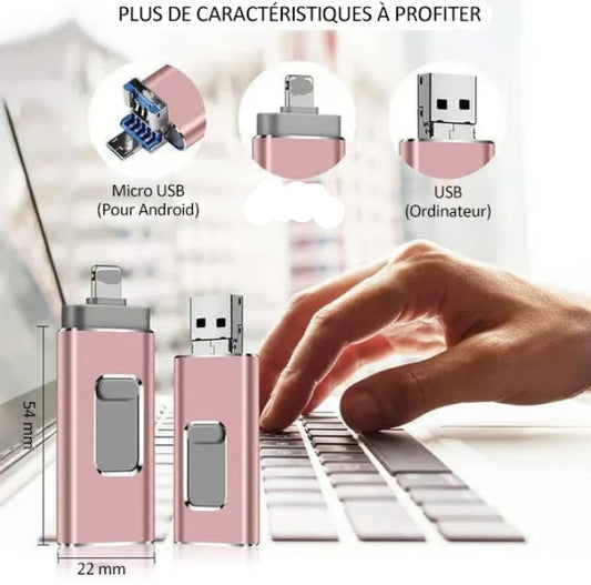 🔥4-in-1 Hochgeschwindigkeits-USB-Multidrive Flash-Stick⚡️