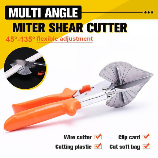 ✂️💪 Multifunktions-Winkelschneider – 50% RABATT! SK5-Stahlklinge, 45-135° verstellbar, rutschfeste Gummisohlen – schneidet PVC, Holz & mehr. 🔥