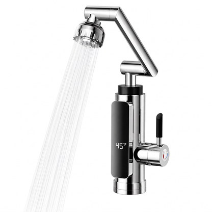 💧🚰 Elektrischer Heißwasserhahn – 50% RABATT! Heißes Wasser in 3 Sek., flexibler Gelenkarm, Digitaldisplay & Thermostat – sofort einsatzbereit. 💪
