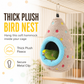 🐦 50% RABATT! 🥚 Hängendes Vogelnest Hängematte – Warme Baumwolle & eiförmige Gemütlichkeit ✨
