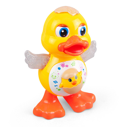 🦆🎶 Singende & tanzende Ente – 50% RABATT! LED-Lichter, Augen rollen, Arme schwingen – interaktiver Spaß für Kinder ab 3 Jahren. 💪