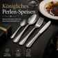 🍴5Edelstahl-Besteck-Set, langlebig, für Haushalt & Picknick✨
