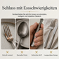 🍴5Edelstahl-Besteck-Set, langlebig, für Haushalt & Picknick✨