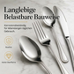 🍴5Edelstahl-Besteck-Set, langlebig, für Haushalt & Picknick✨