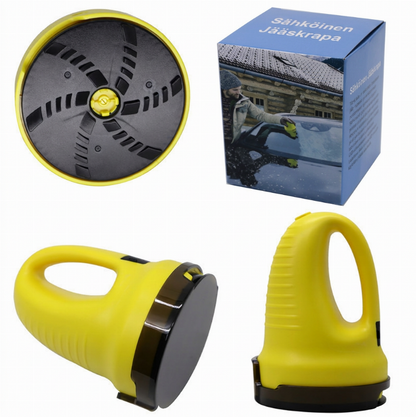 ❄️🚗 Elektrischer Auto-Eiskratzer – 50% RABATT! Motorisierte Rotationsscheibe, robustes ABS, kälteresistenter Akku – Eis mühelos entfernen. 🧊