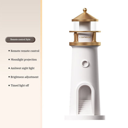 🗼✨ LED Leuchtturm-Nachtlicht – 50% RABATT! Mini-Treppe, abnehmbarer Sockel, USB-Akku 2400mAh – charmante Deko mit Licht. 💡