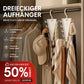 🏠Sonderangebot 50% RABATT!-50% RABATT! 👗Mehrfunktionaler dreieckiger Kleiderschrank-Organizer